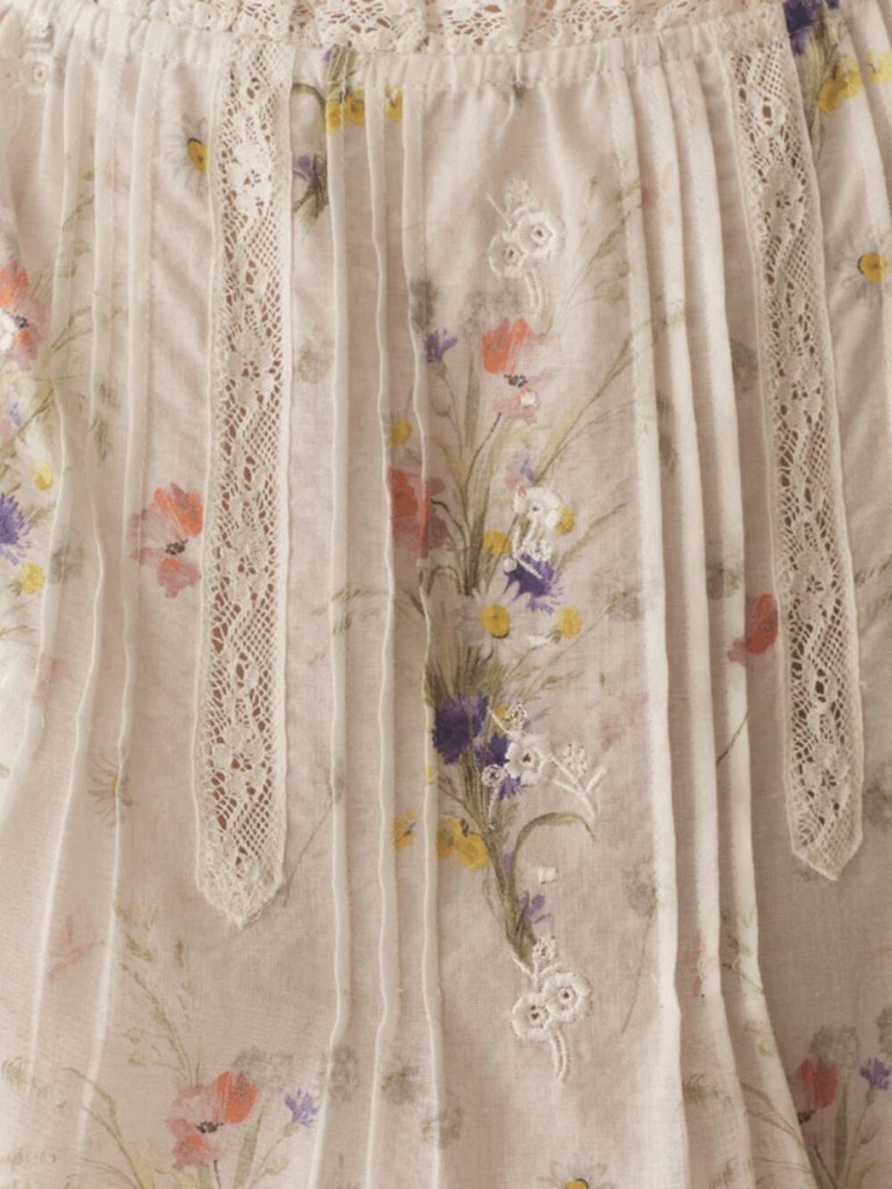 NWOT DÔEN | Frederica Top (Painted Bouquet) - Picture 5 of 5